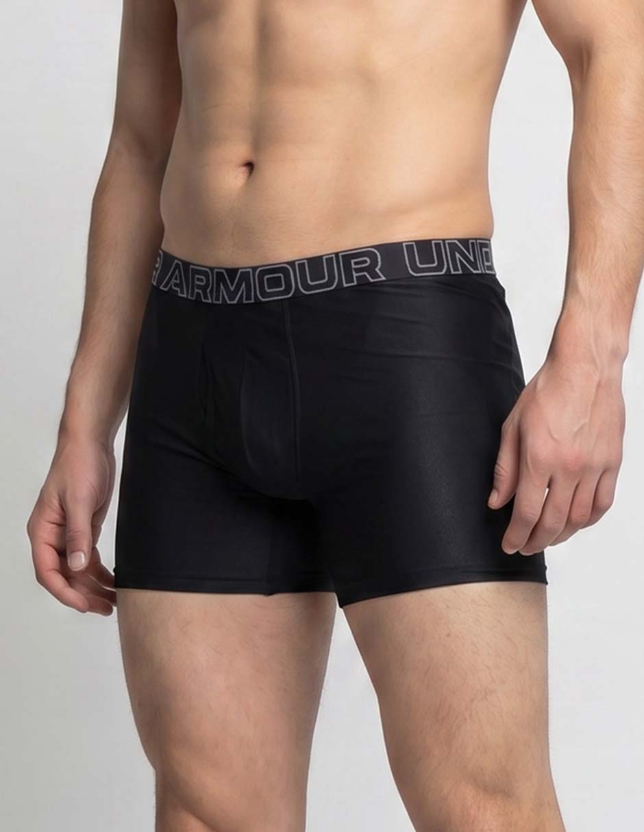 Boxer brief under armour de algodón para hombre 3 piezas
