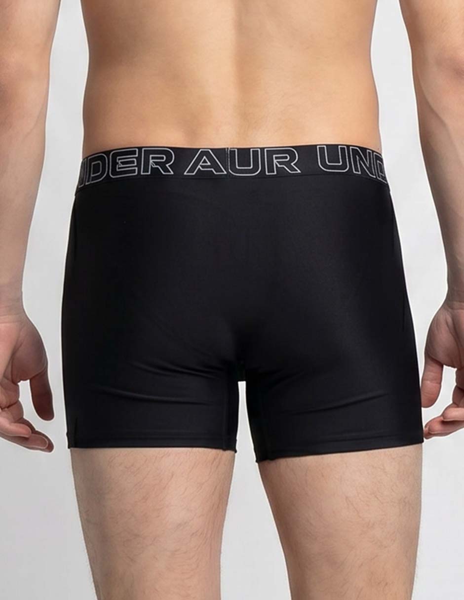 Boxer brief under armour de algodón para hombre 3 piezas