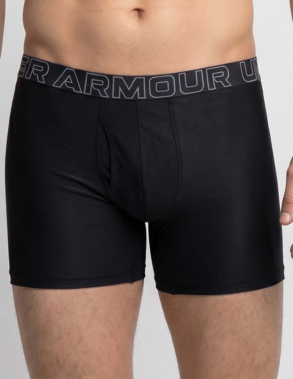 Boxer brief under armour de algodón para hombre 3 piezas
