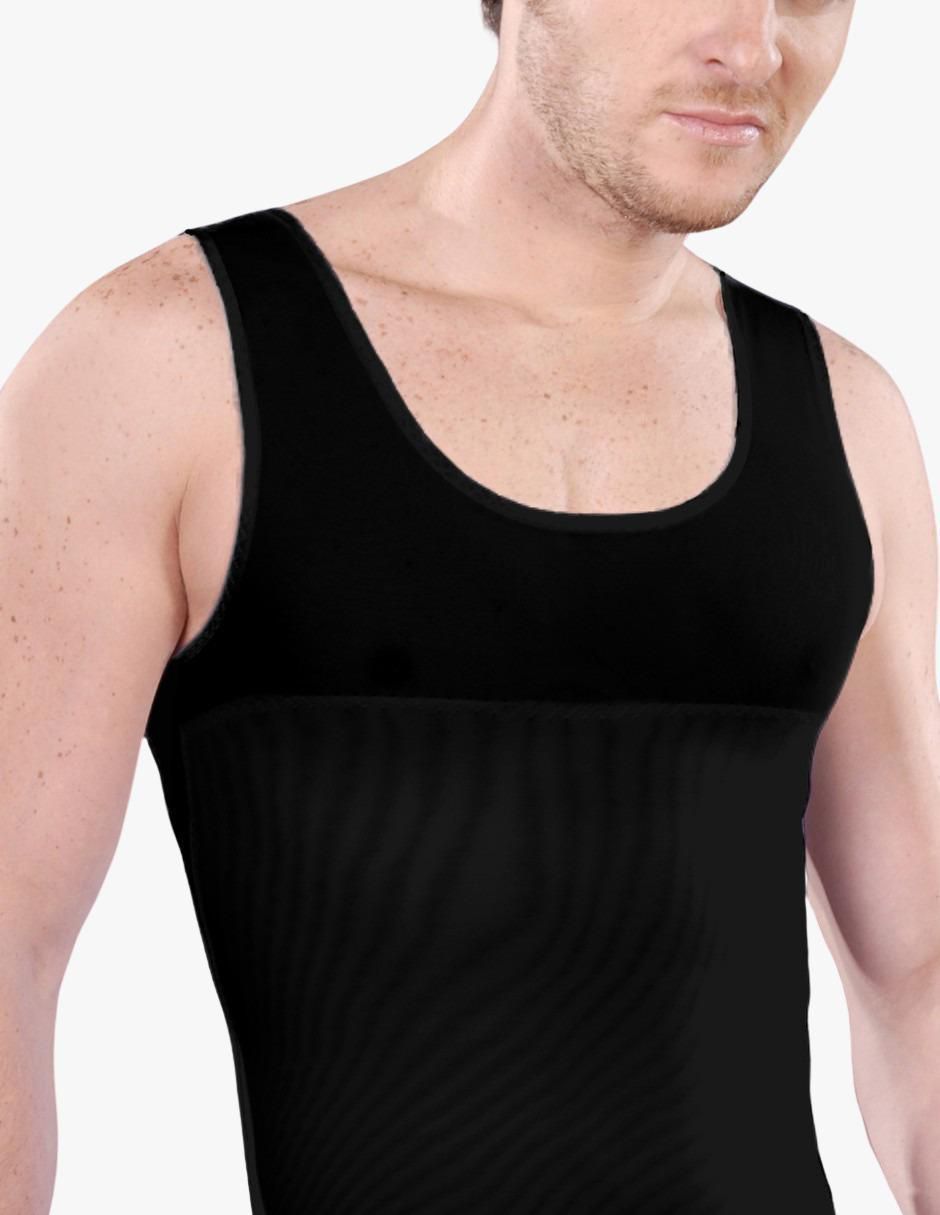 Camiseta tipo faja con compresión media para hombre 7