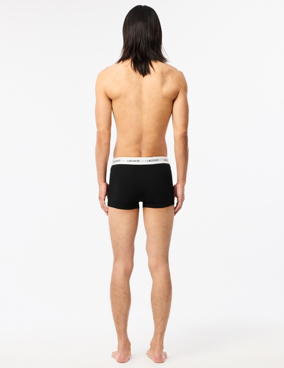 Set bóxer brief Lacoste de algodón para hombre 3 piezas