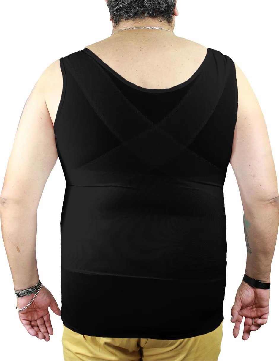 Camiseta tipo faja con compresión alta para hombre 4