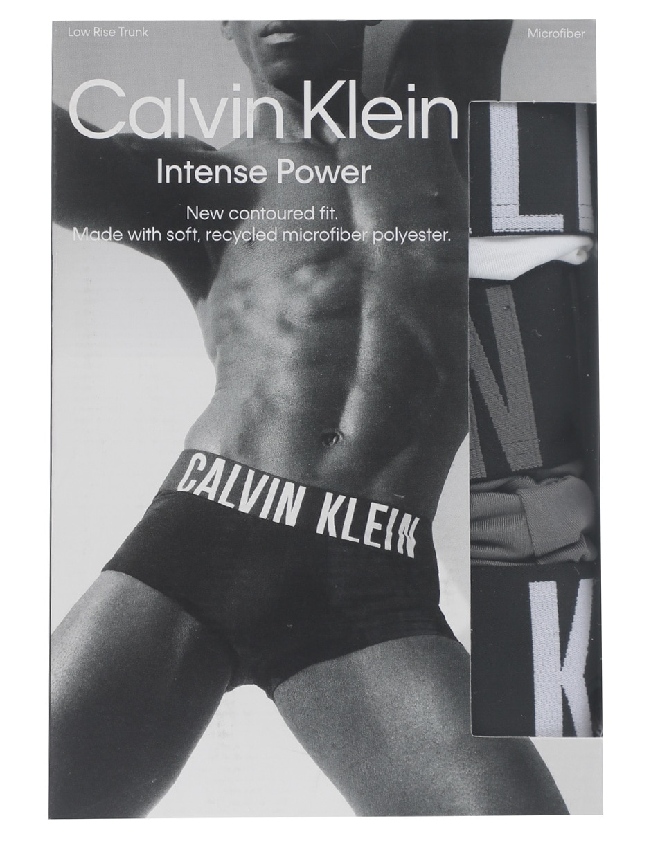 Bóxer trunk Calvin Klein para hombre 3 piezas 6