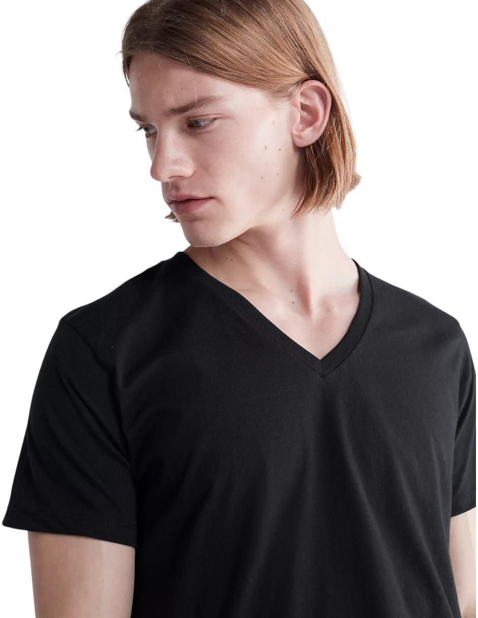 Camiseta cuello v para hombre 3