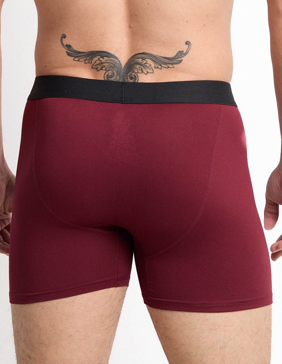 Set bóxer de poliéster para hombre 3 piezas 3