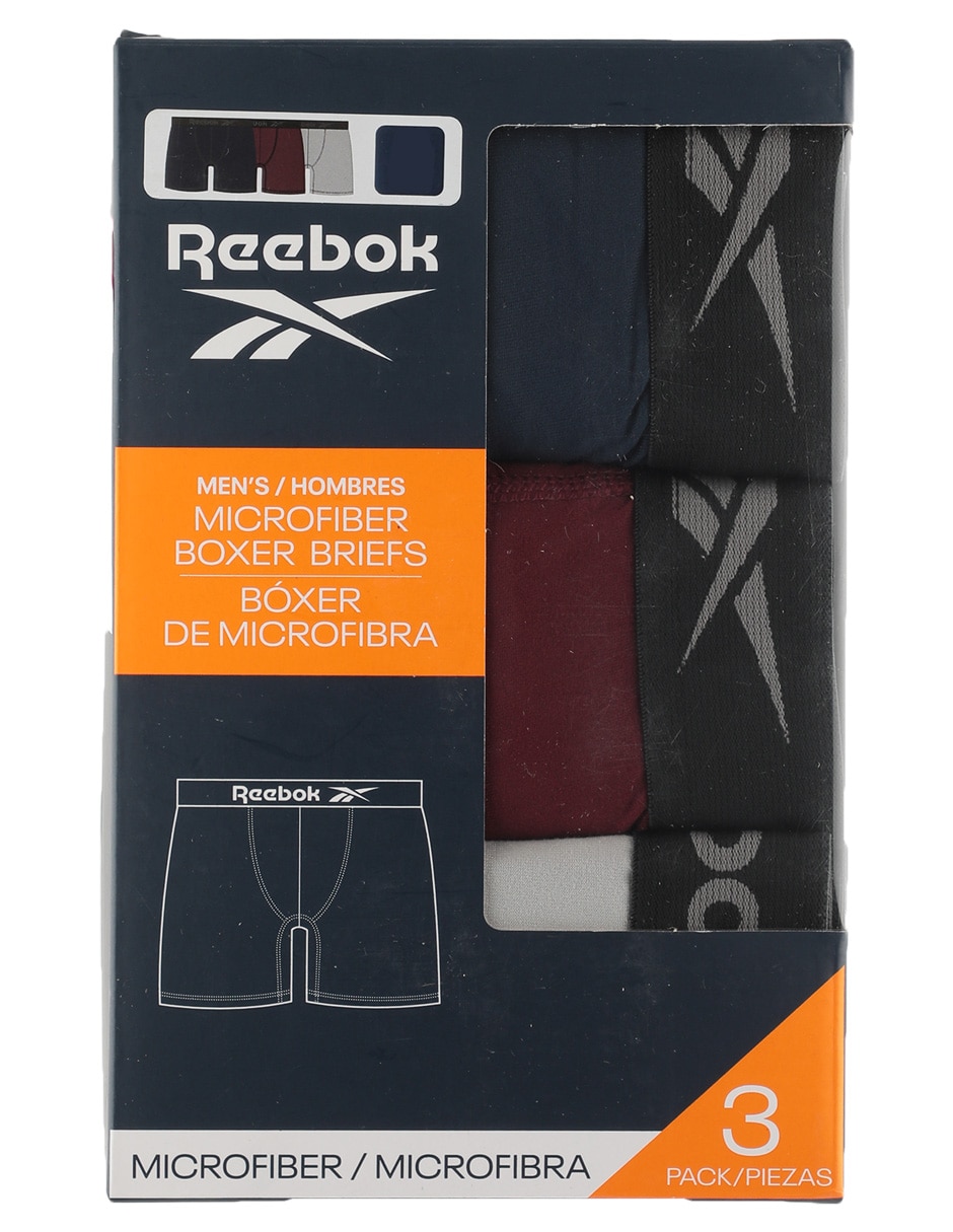 Set bóxer de poliéster para hombre 3 piezas 6