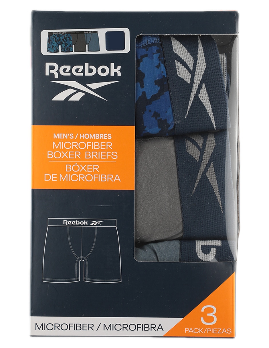 Set bóxer de poliéster para hombre 3 piezas 6