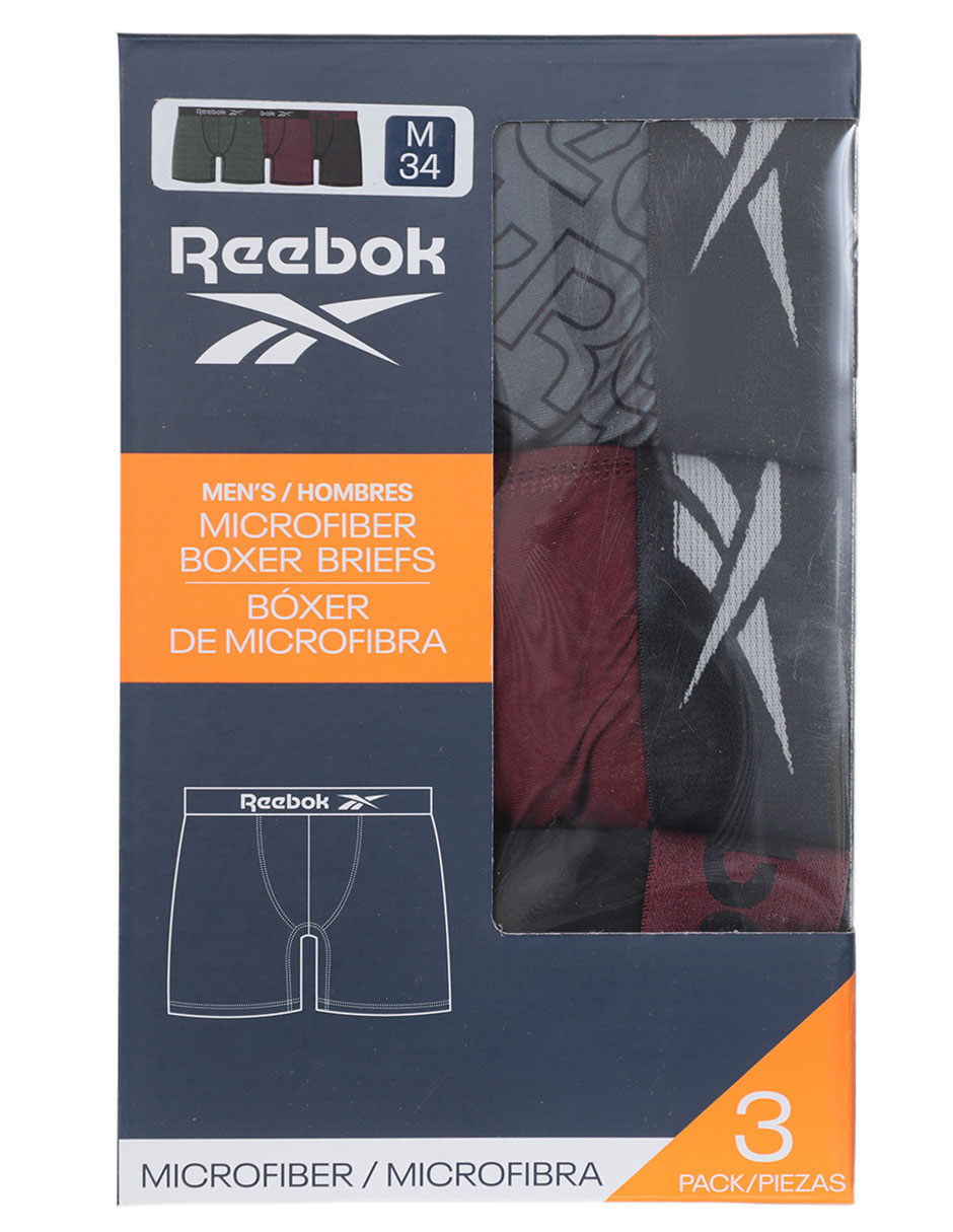 Set bóxer de poliéster para hombre 3 piezas 6