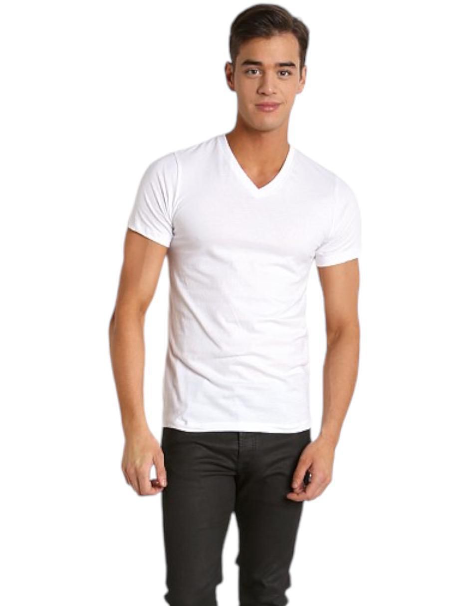 Set camiseta cuello v para hombre Set camiseta cuello v para hombre
