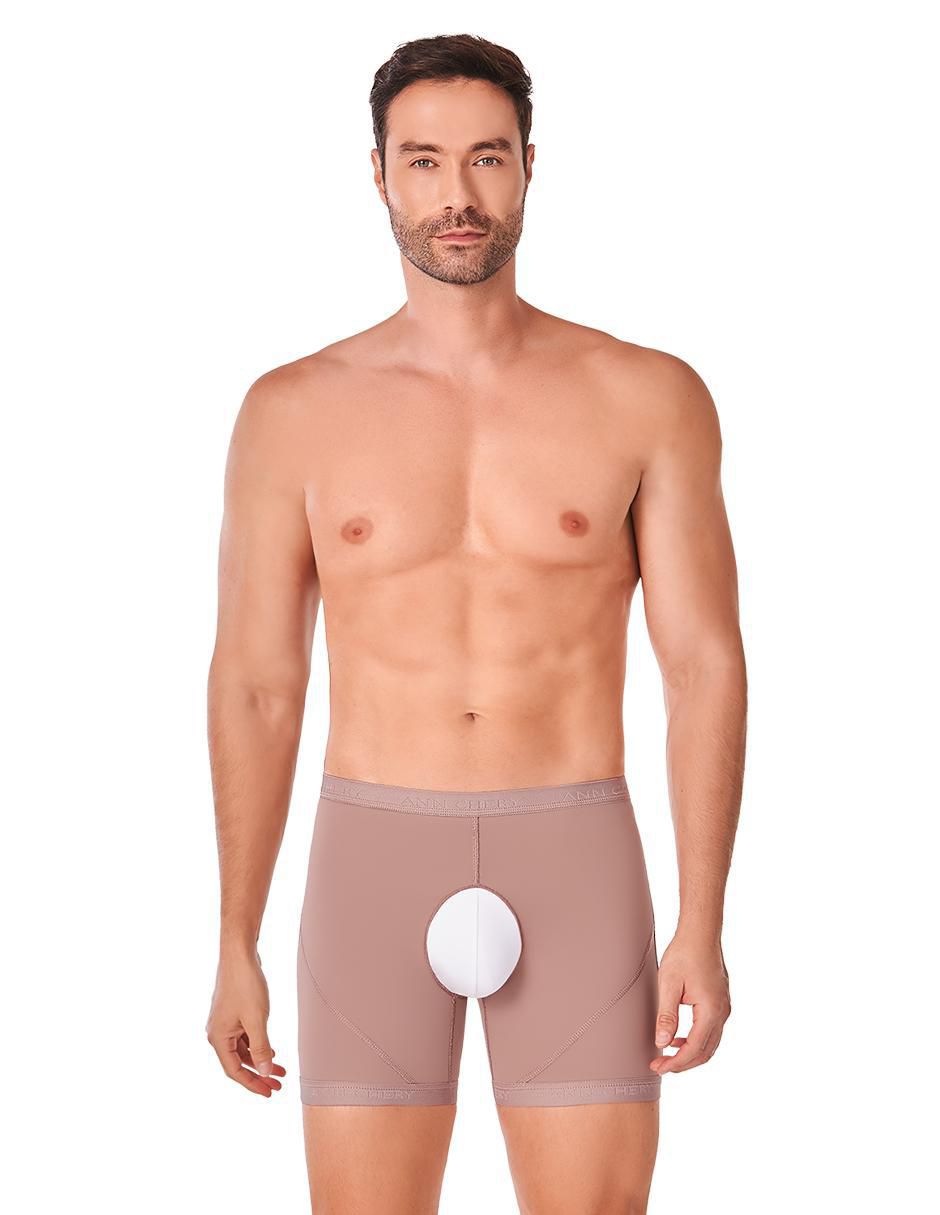 Faja levanta glúteos con compresión media para hombre