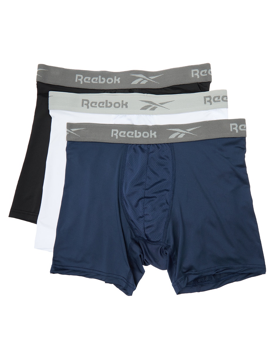 Set bóxer brief de poliéster para hombre 3 piezas 5
