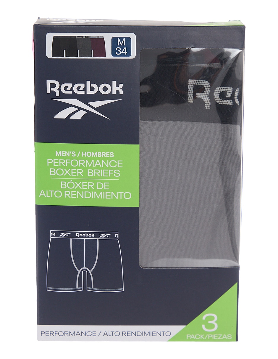 Set bóxer brief de poliéster para hombre 3 piezas 6