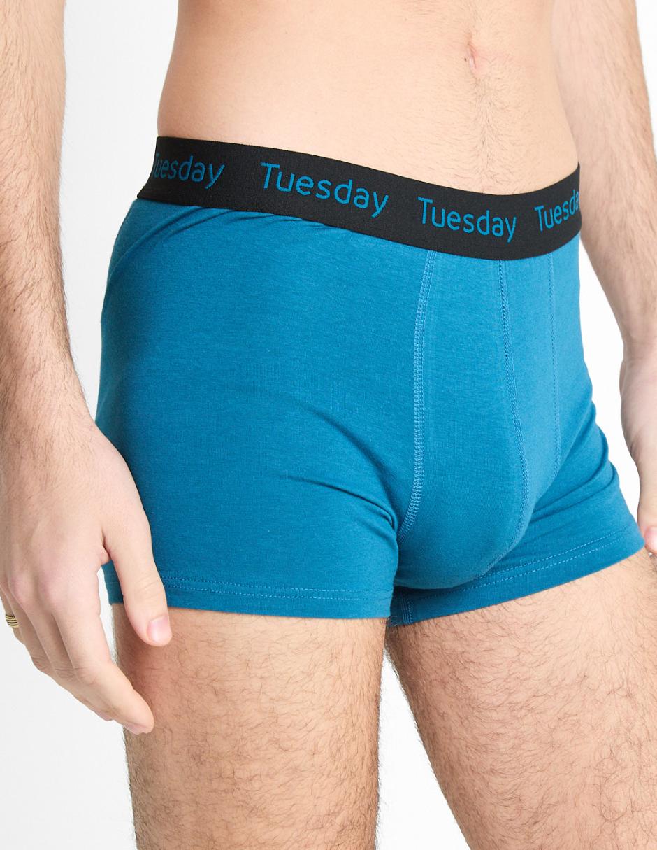 Set de bóxer trunk de algodón para hombre 5