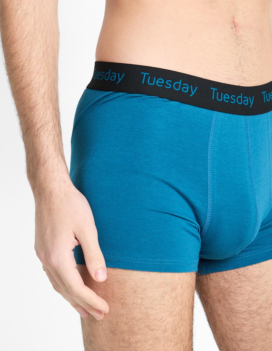Set de bóxer trunk de algodón para hombre 3