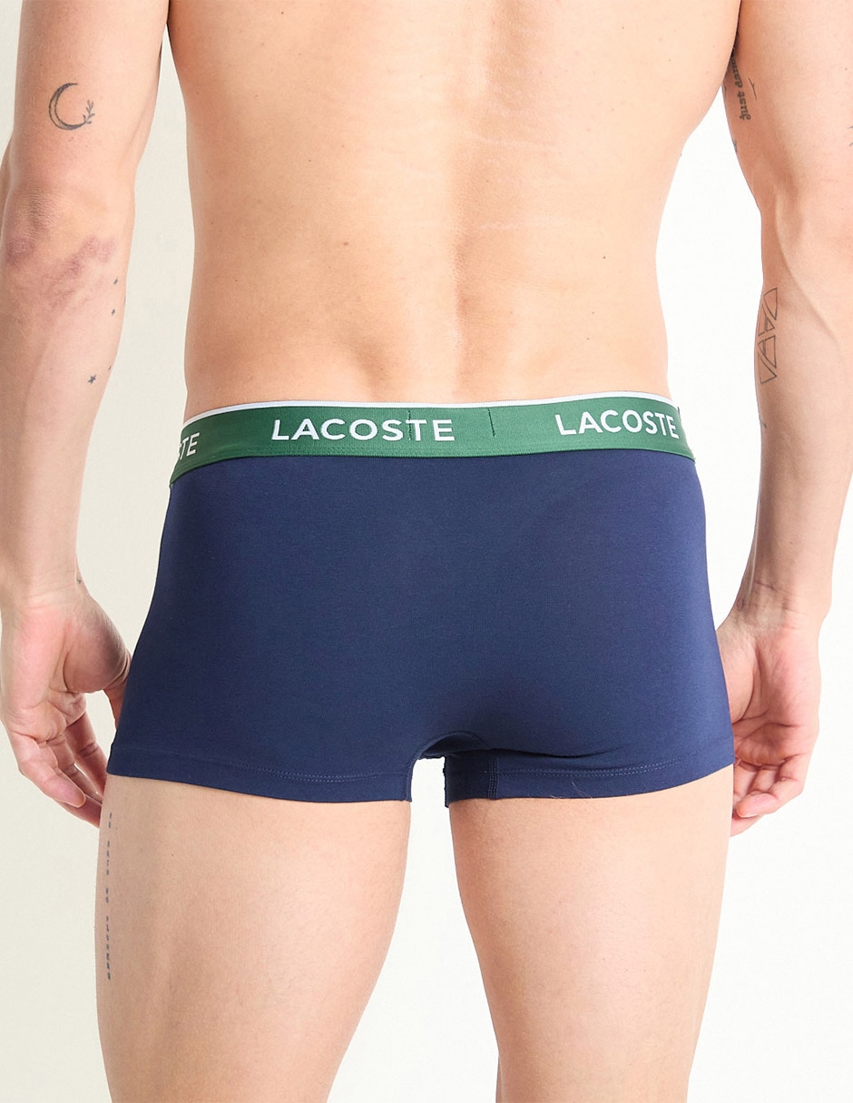 Bóxer trunk de algodón para hombre 3 piezas 11