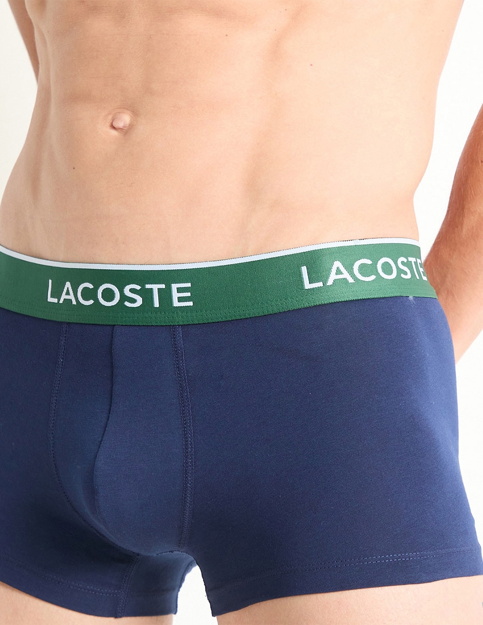 Bóxer trunk de algodón para hombre 3 piezas 8