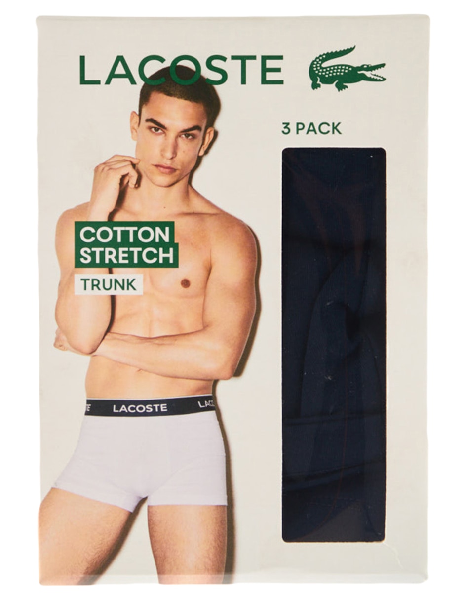 Bóxer trunk de algodón para hombre 3 piezas 6