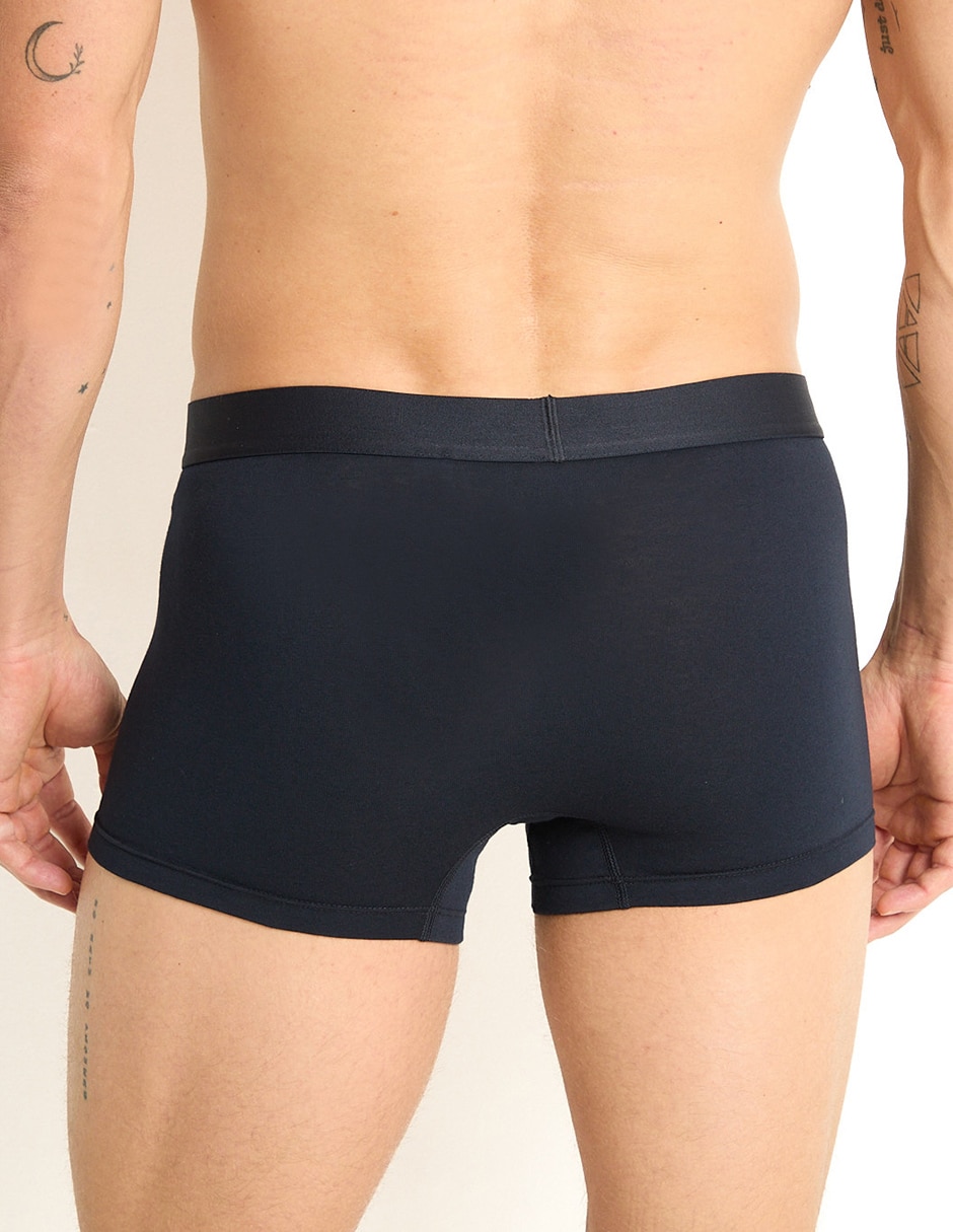 Set bóxer trunk Hilfiger de algodón para hombre 3 piezas 3
