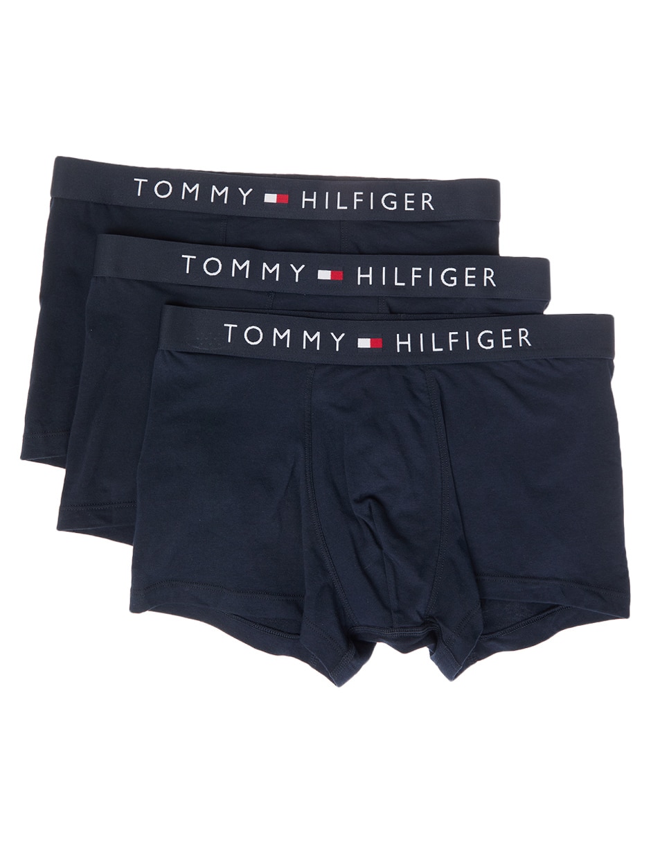 Set bóxer trunk Hilfiger de algodón para hombre 3 piezas 5