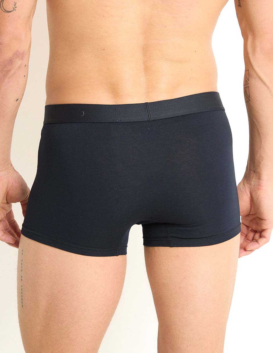Set bóxer trunk Hilfiger de algodón para hombre 3 piezas 3