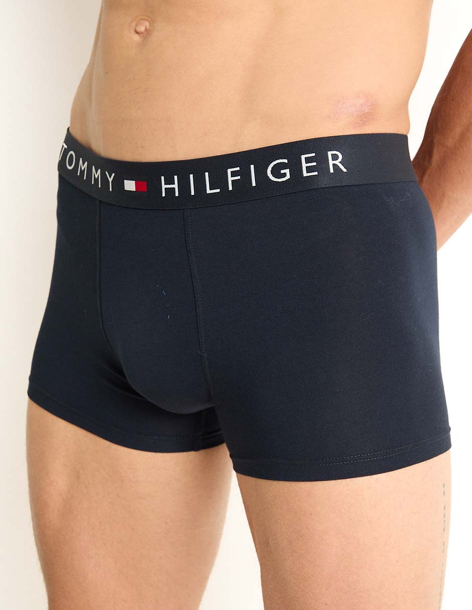 Set bóxer trunk Hilfiger de algodón para hombre 3 piezas 4