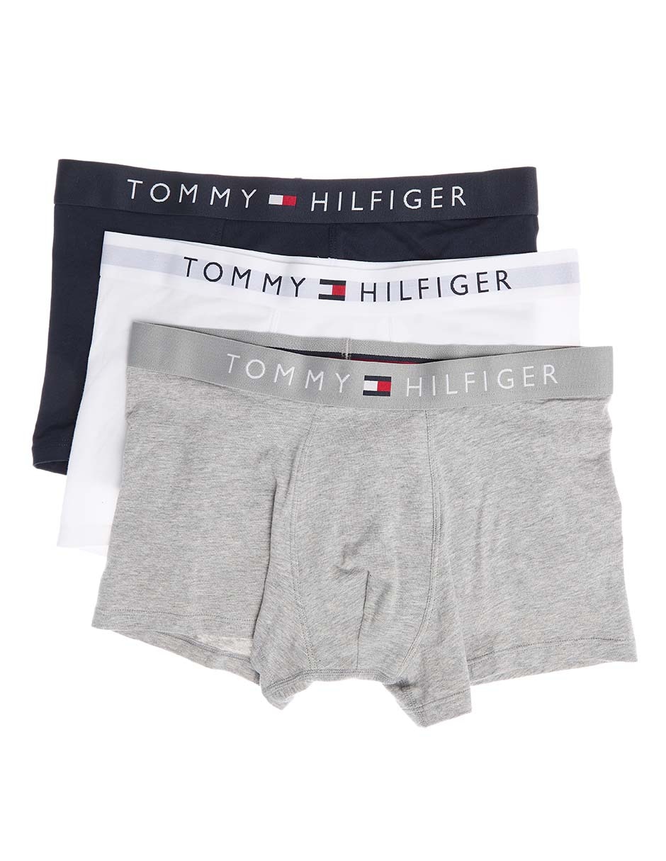 Set bóxer trunk Hilfiger de algodón para hombre 3 piezas 5