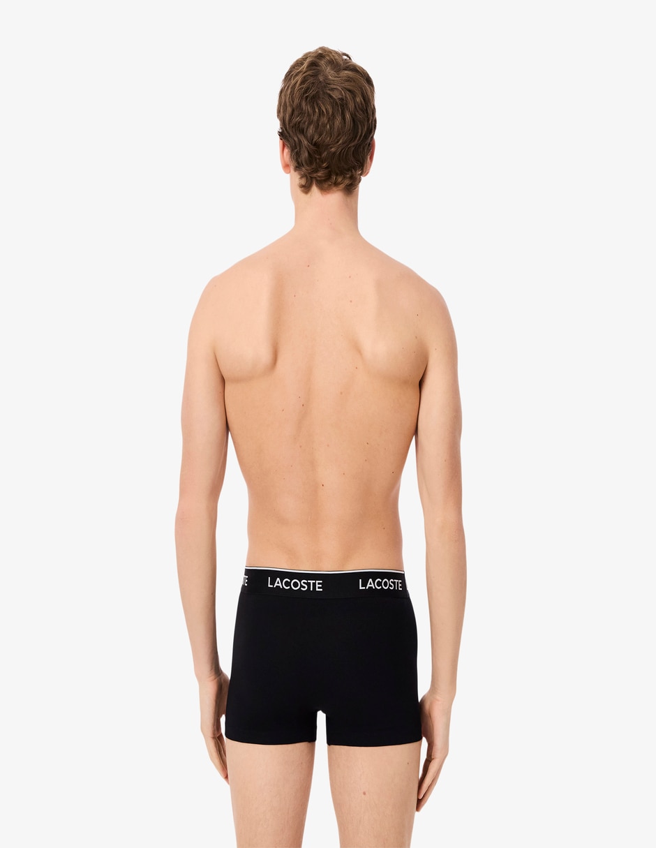 Set bóxer brief Lacoste de algodón para hombre 3 piezas