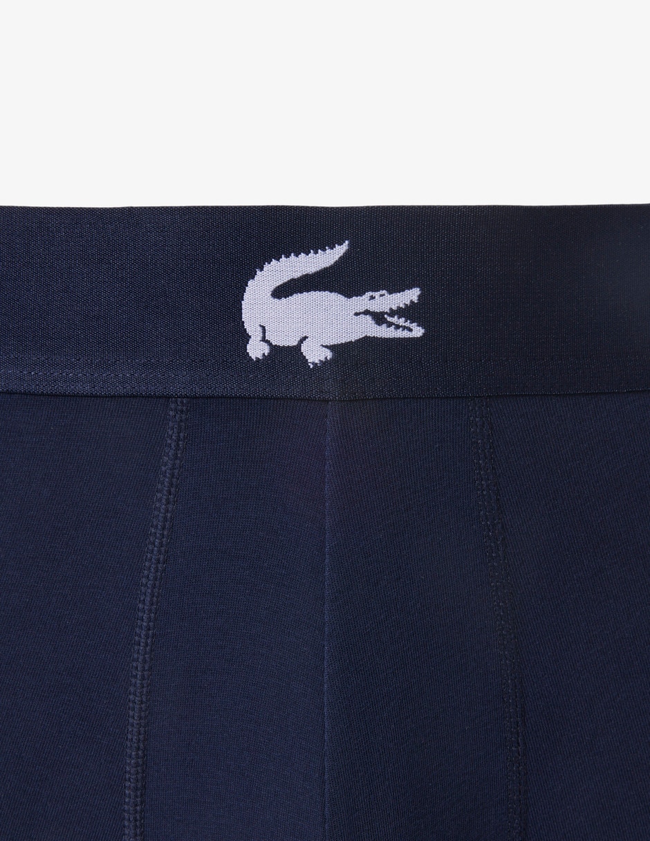 Set bóxer trunk Lacoste de algodón para hombre 3 piezas