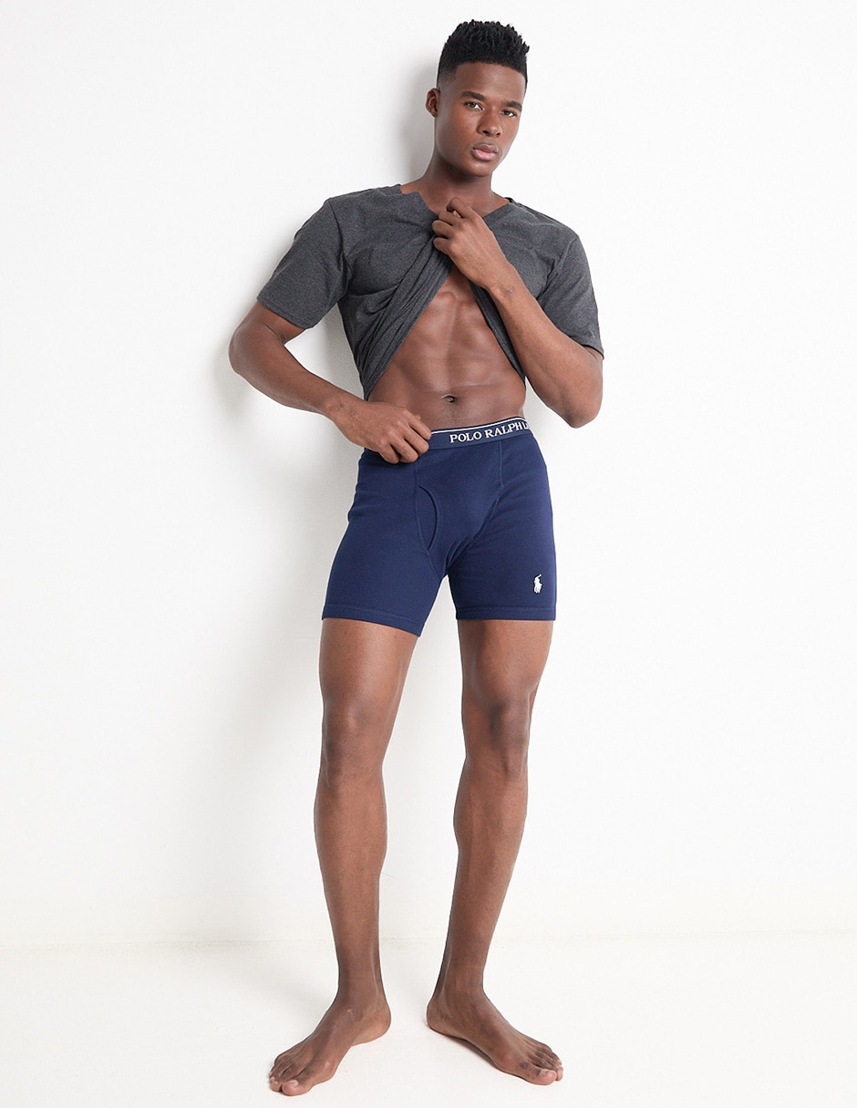 Set bóxer brief de algodón para hombre 5 piezas