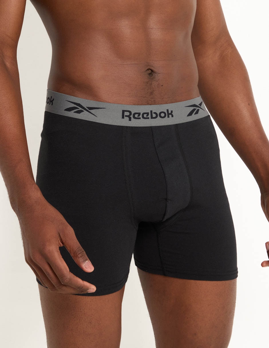 Bóxer trunk de algodón para hombre 3 piezas 3