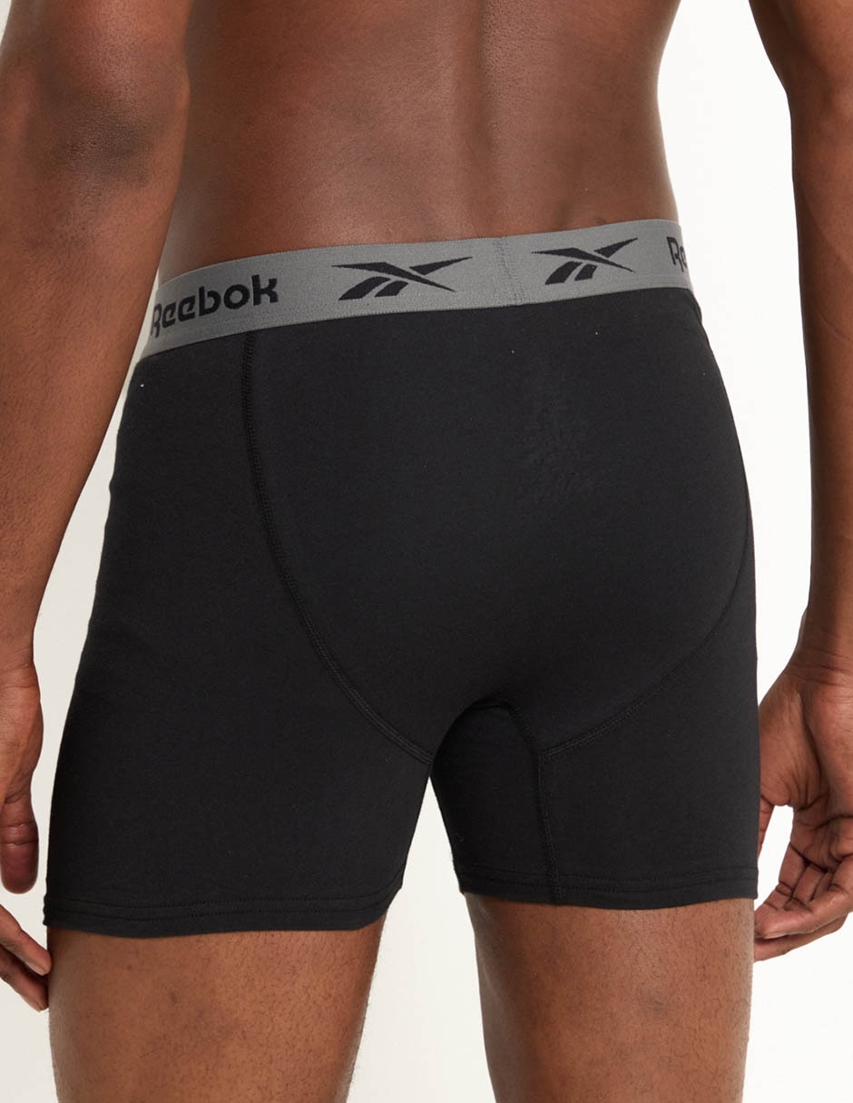 Bóxer trunk de algodón para hombre 3 piezas 4