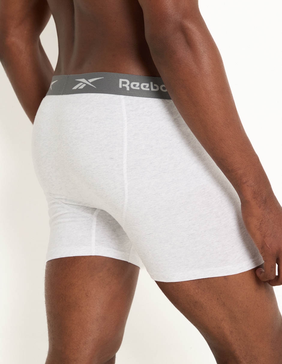 Set bóxer trunk de algodón para hombre 3 piezas 4