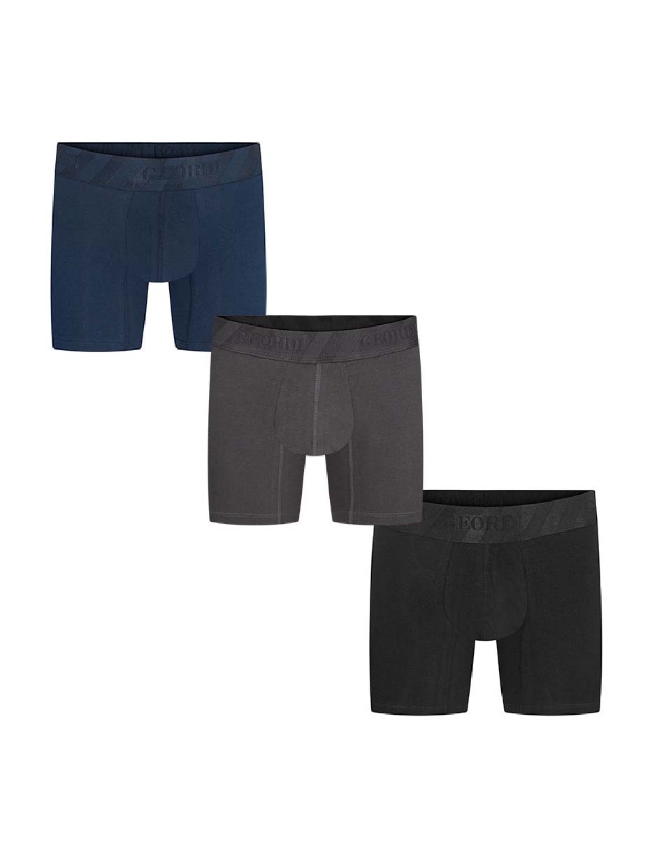 Set de bóxer de algodón para hombre 5