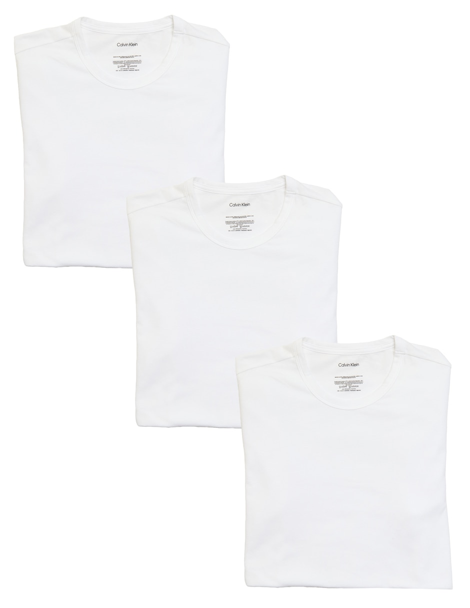 Set camiseta Calvin Klein cuello redondo para hombre 5