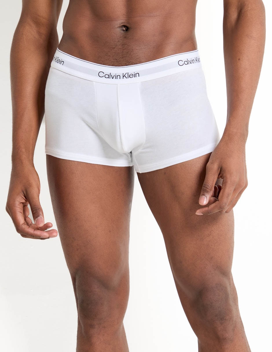 Set bóxer trunk Calvin Klein de algodón para hombre 3 piezas 2