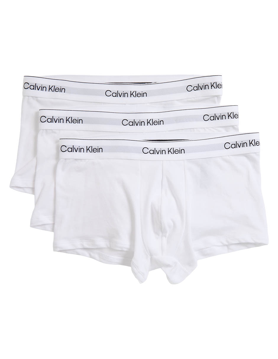 Set bóxer trunk Calvin Klein de algodón para hombre 3 piezas 5