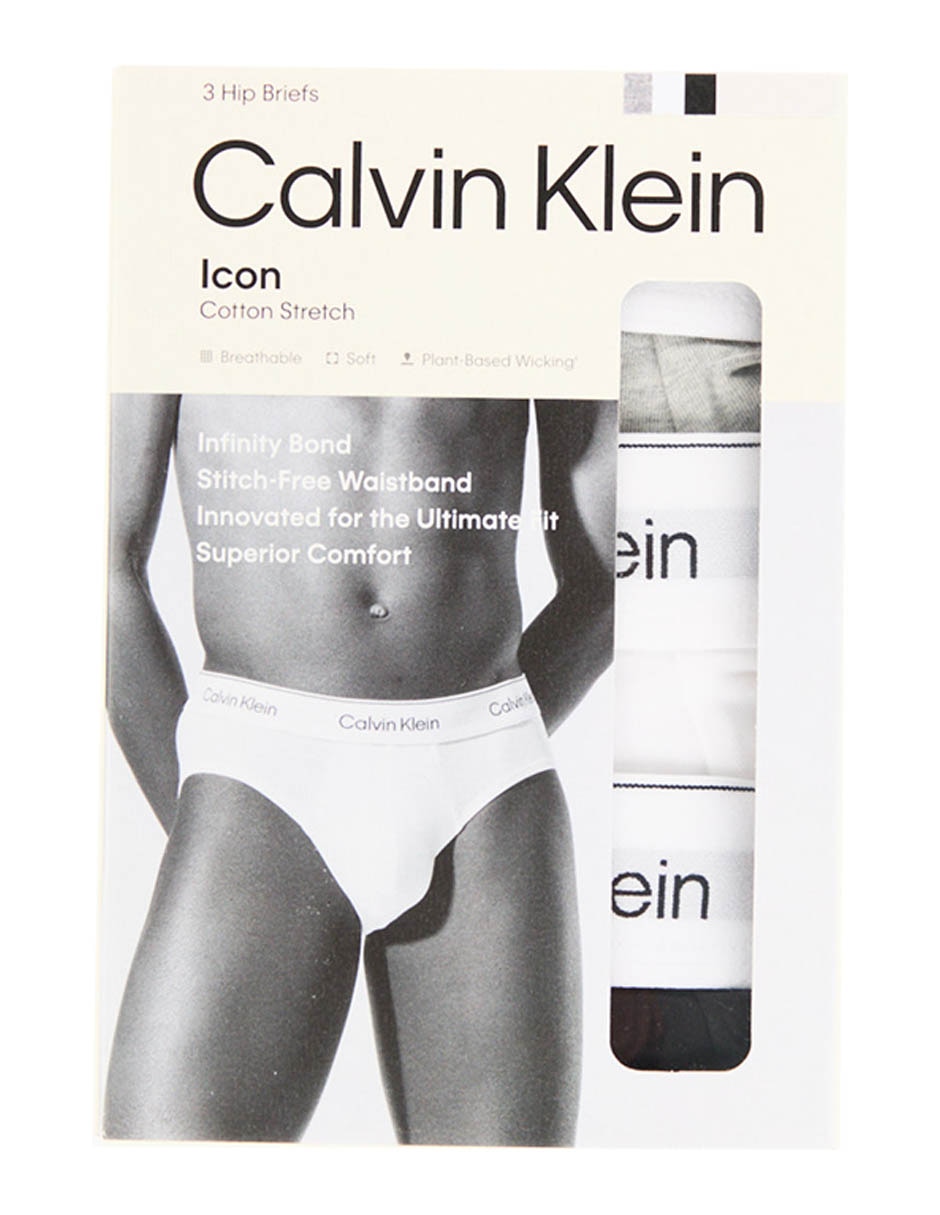 Set trusa Calvin Klein de algodón para hombre 3 piezas 6