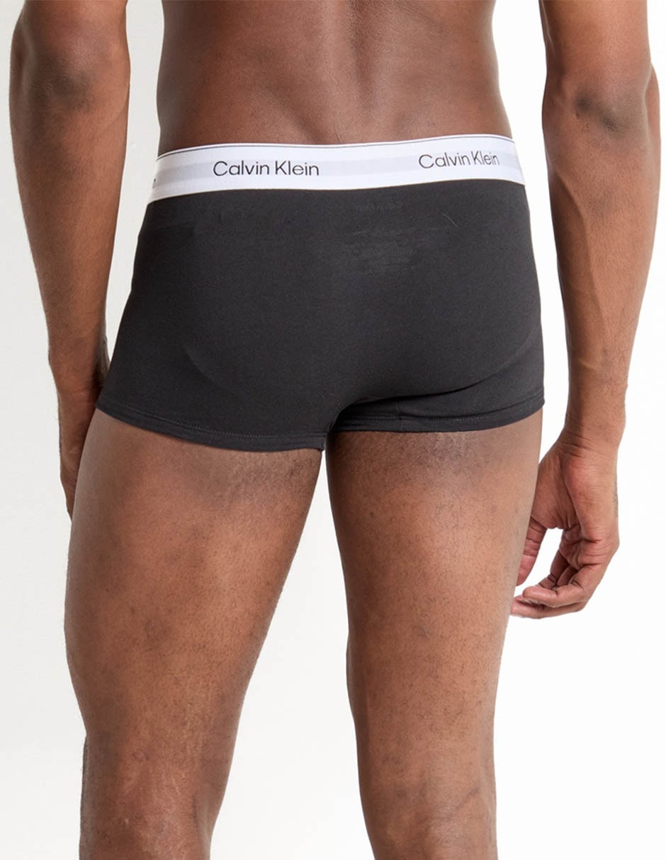 Set bóxer trunk de algodón para hombre 3 piezas 4