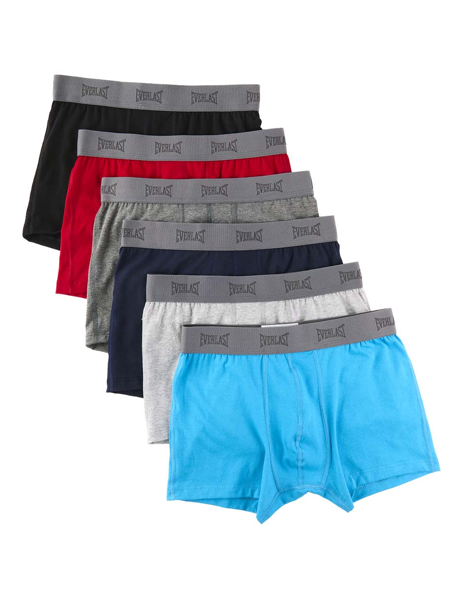 Set bóxer de algodón para hombre 6 piezas 5