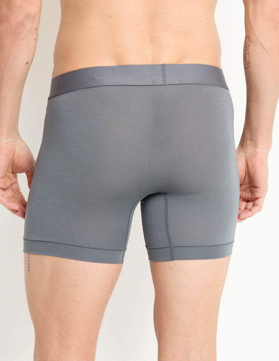 Set bóxer brief de poliéster para hombre 3 piezas 3