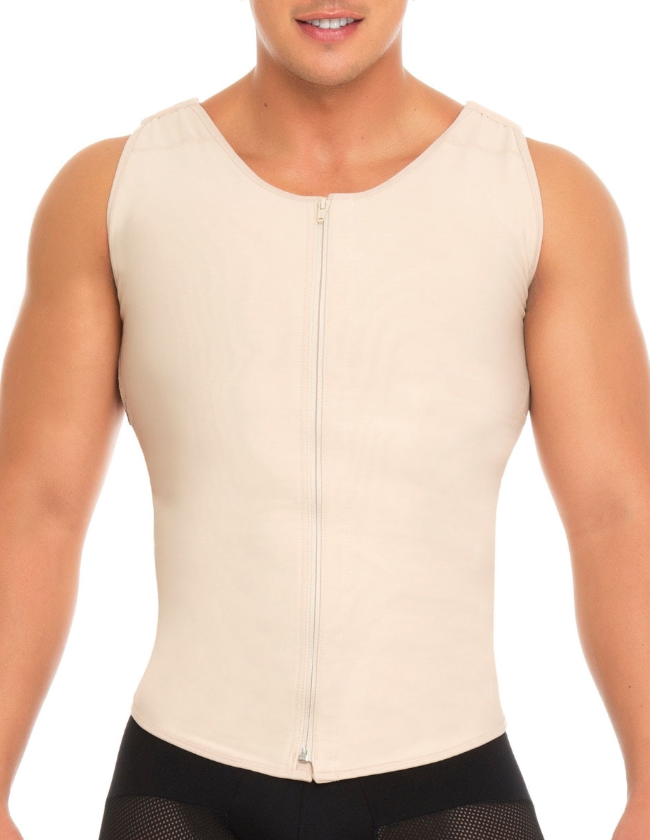 Camiseta tipo faja con compresión alta para hombre