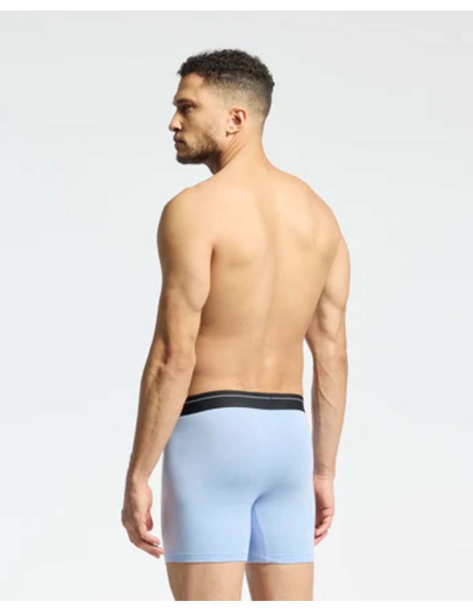 Bóxer brief de algodón para hombre 2 piezas 3