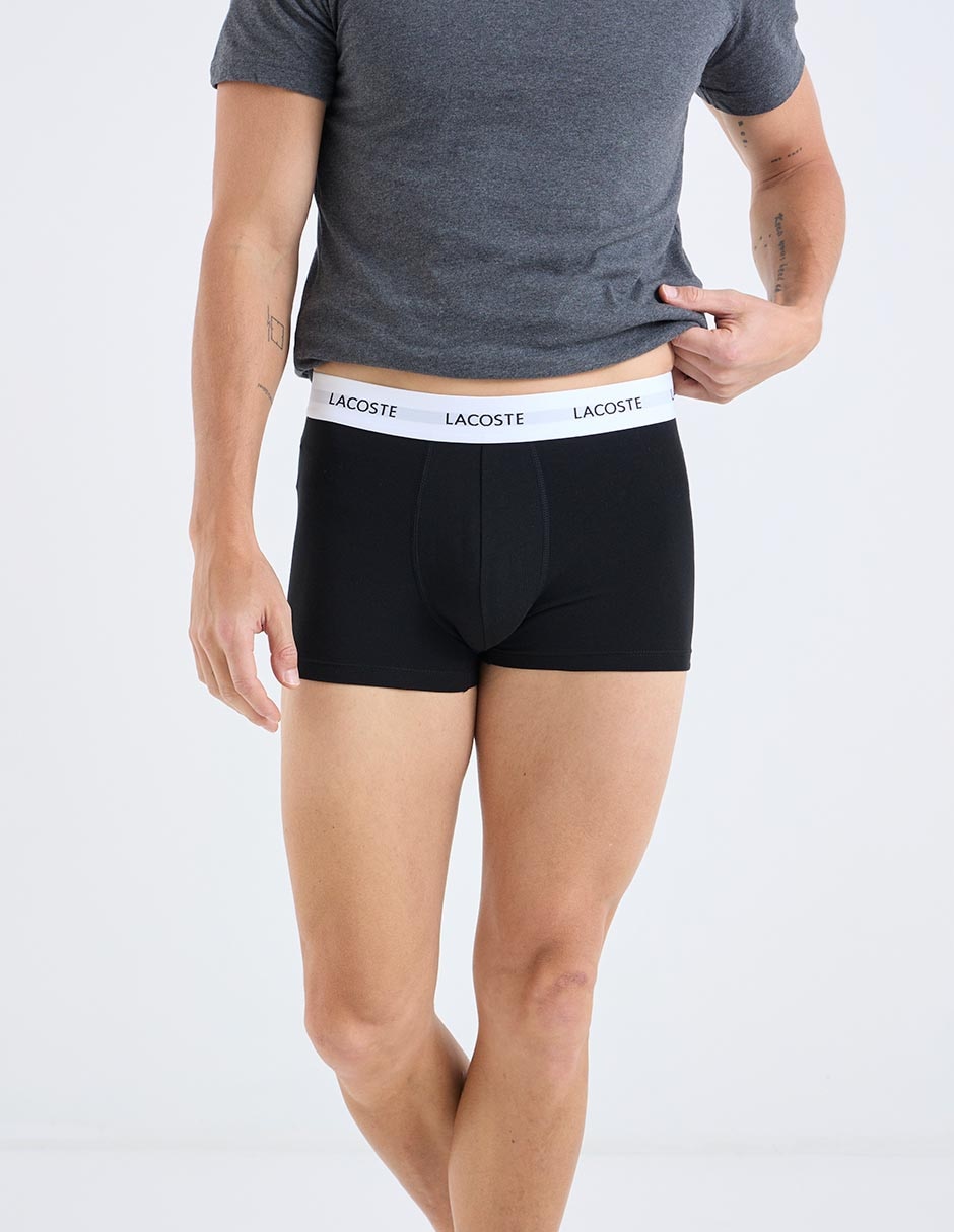 Set bóxer trunk de algodón para hombre 3 piezas 2