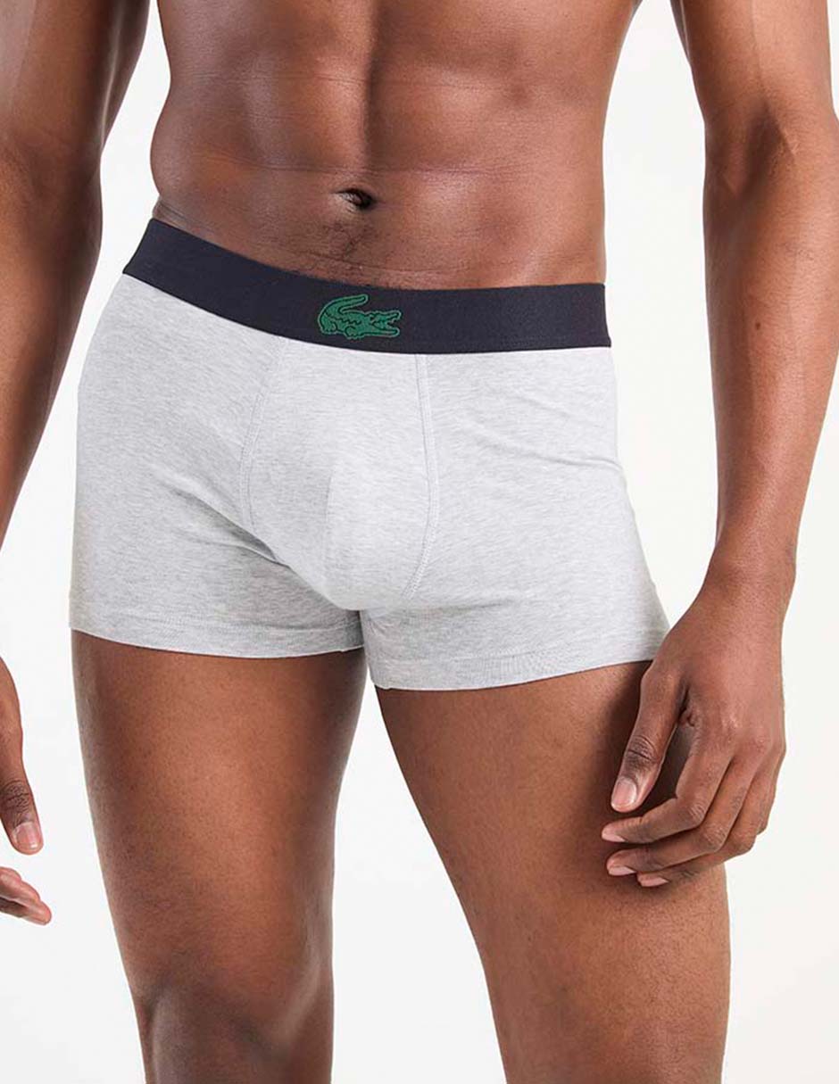 Set bóxer trunk Lacoste de algodón para hombre 3 piezas