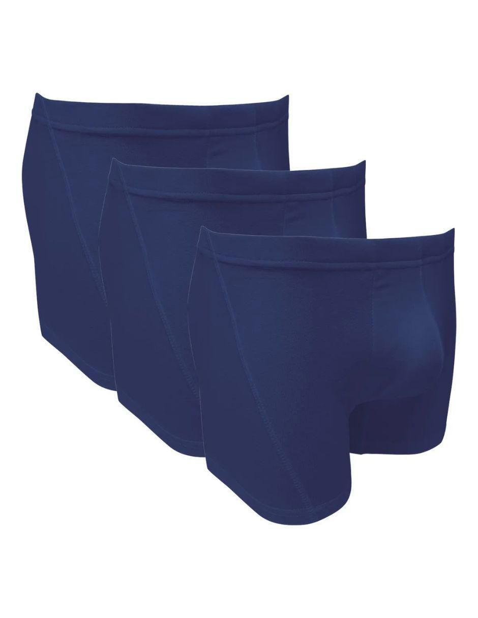 Bóxer brief de algodón para hombre 3 piezas