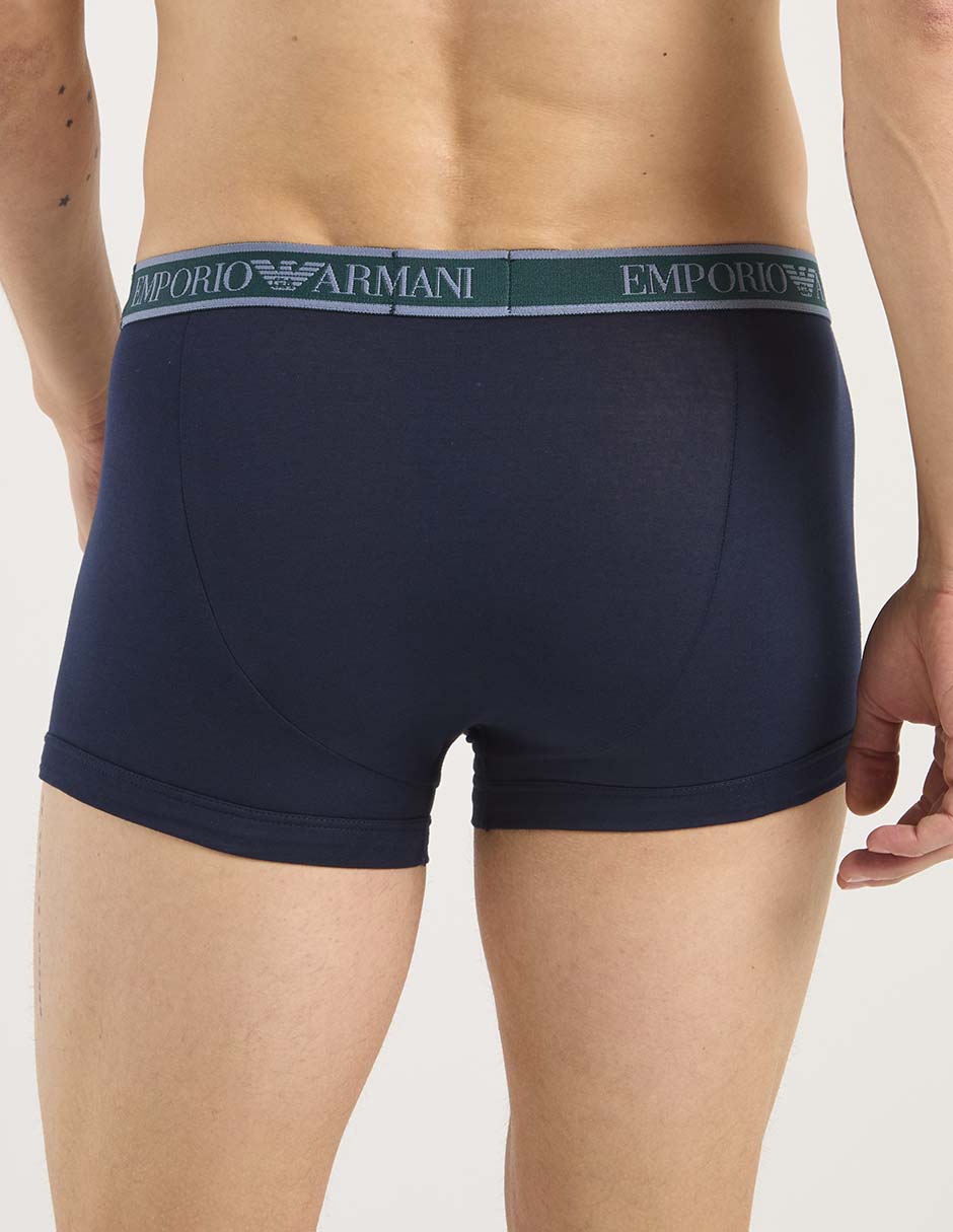 Set bóxer trunk Armani para hombre 3 piezas