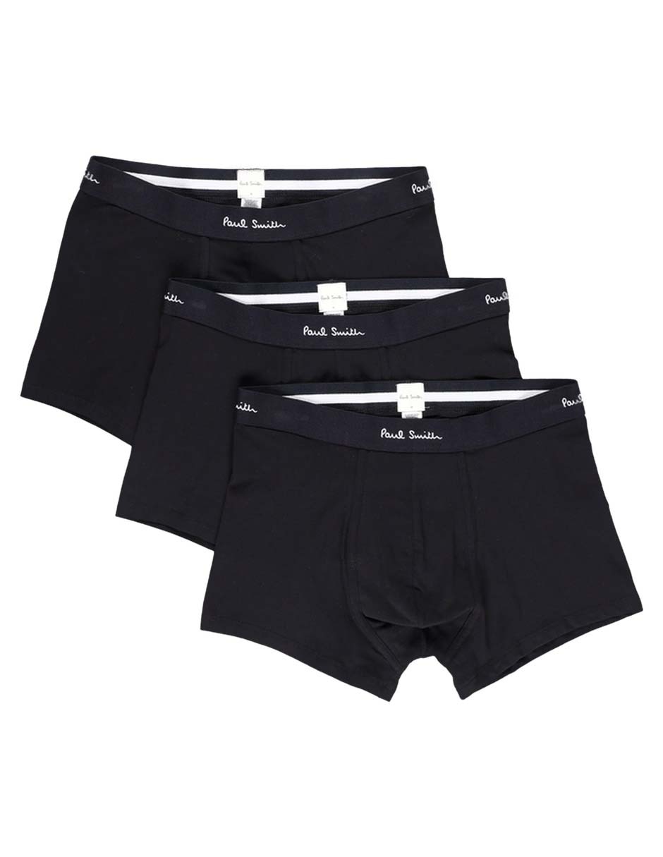 Set bóxer trunk Paul Smith de algodón para hombre 3 piezas