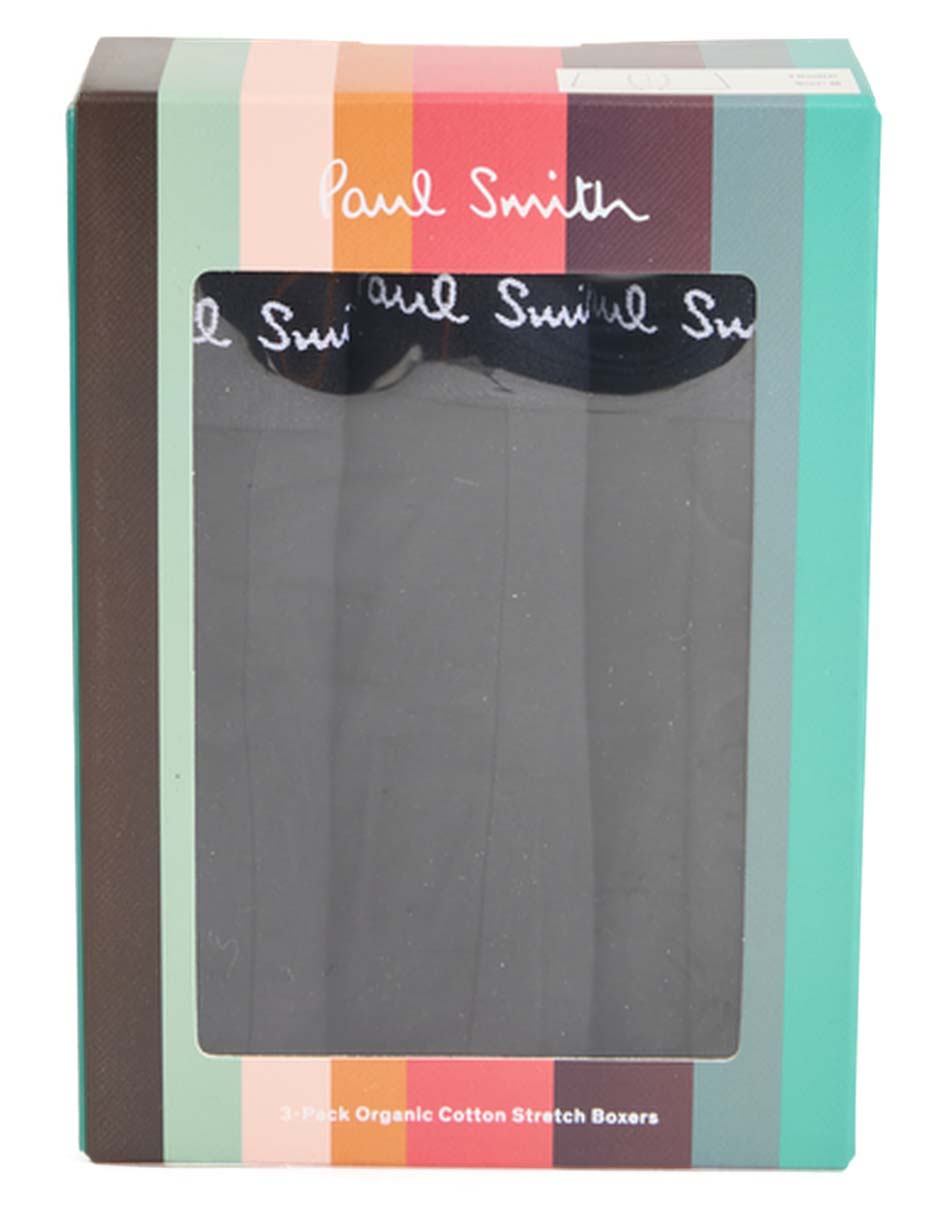 Set bóxer trunk Paul Smith de algodón para hombre 3 piezas