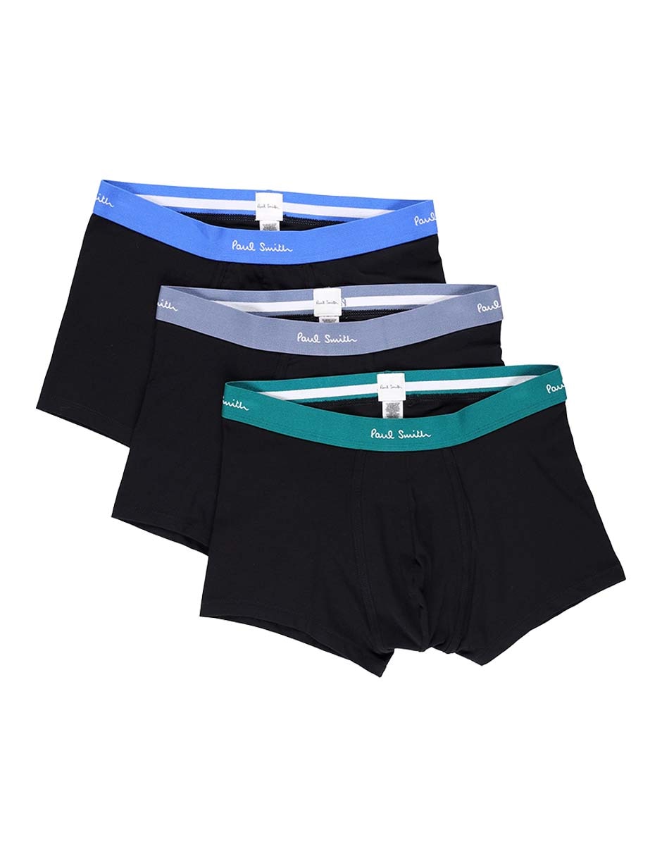 Set bóxer trunk Paul Smith de algodón para hombre 3 piezas