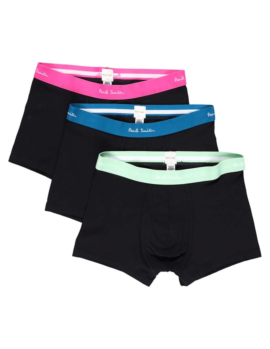Set bóxer trunk Paul Smith de algodón para hombre 3 piezas